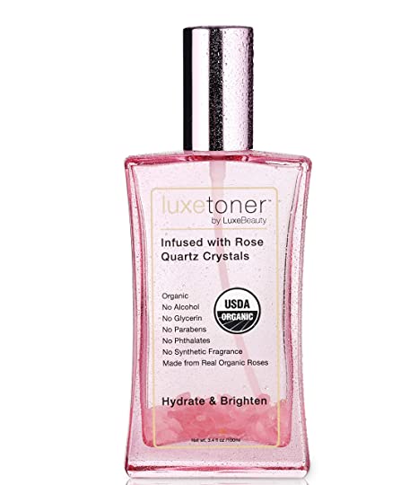 Luxe Beauty Organic Rose Quartz Facial Toner